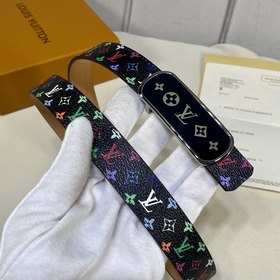 LV MINI MONOGram пояс для женщин Этот ремень изготовлен из класси