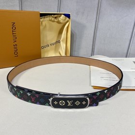 LV MINI MONOGram пояс для женщин Этот ремень изготовлен из класси