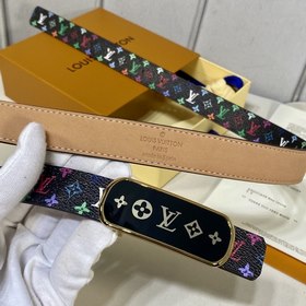 LV MINI MONOGram пояс для женщин Этот ремень изготовлен из класси