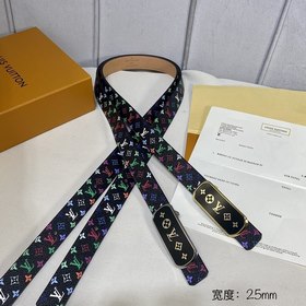 LV MINI MONOGram пояс для женщин Этот ремень изготовлен из класси