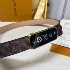 LV MINI MONOGram пояс для женщин Этот ремень изготовлен из класси