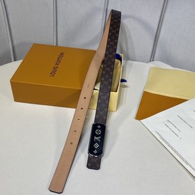 LV MINI MONOGram пояс для женщин Этот ремень изготовлен из класси