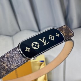 LV MINI MONOGram пояс для женщин Этот ремень изготовлен из класси