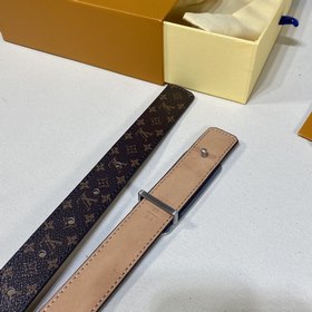 LV MINI MONOGram пояс для женщин Этот ремень изготовлен из класси