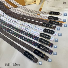 LV MINI MONOGram пояс для женщин Этот ремень изготовлен из класси
