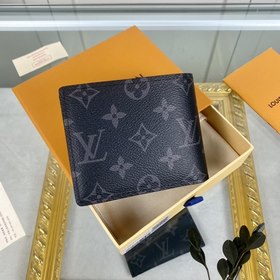 LV  Модель M80930  Короткий кошелек  Monogram Eclipse — новый