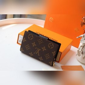 LV Juliette Кошелек Модель M69433 Классическая ткань Monogram под