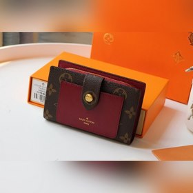 LV Juliette Кошелек Модель M69433 Классическая ткань Monogram под