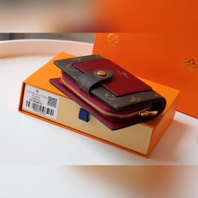 LV Juliette Кошелек Модель M69433 Классическая ткань Monogram под