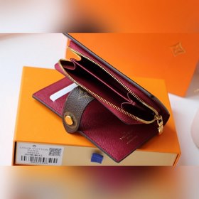 LV Juliette Кошелек Модель M69433 Классическая ткань Monogram под