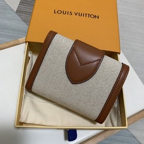 LV Женский кошелек короткий, модель M81393, холст Новый короткий