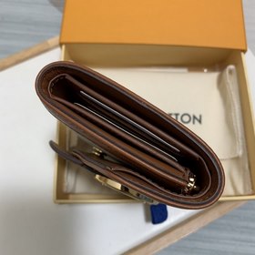 LV Женский кошелек короткий, модель M81393, холст Новый короткий