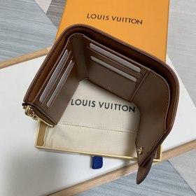 LV Женский кошелек короткий, модель M81393, холст Новый короткий