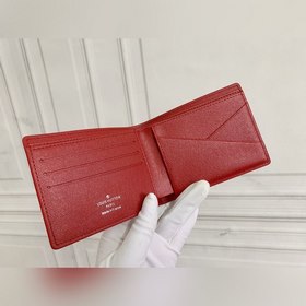 LV Модель M67542/60895 Короткий кошелек с логотипом Supreme Новый