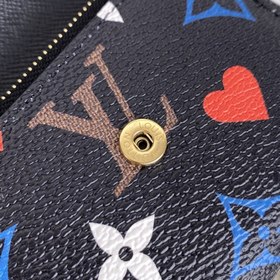 Louis Vuitton, модель M80278, черный, Game On, холст Этот компак