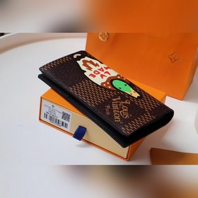 LV Модель N60393 BRAZZA Кошелек Вирджил Абло и японский дизайнер
