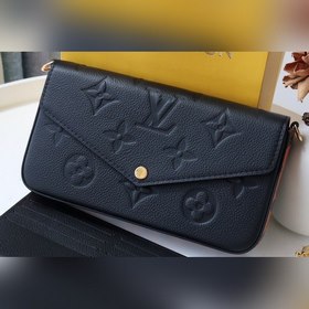 LV Модель M80697 Сумка Pochette Félicie с леопардовым принтом и ц