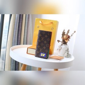 LV Модель M80523 BRAZZA Кошелек Новый кошелек Brazza из классичес