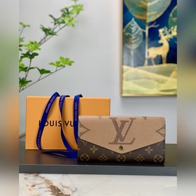 LV Модель M80726 SARAH Кошелек Кошелек Sarah выполнен из ткани Mo