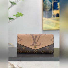LV Модель M80726 SARAH Кошелек Кошелек Sarah выполнен из ткани Mo