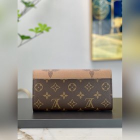 LV Модель M80726 SARAH Кошелек Кошелек Sarah выполнен из ткани Mo