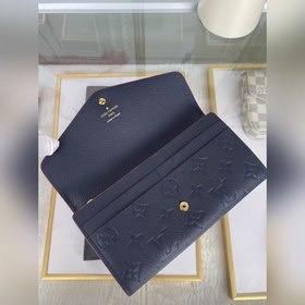 LV Конверт-кошелек Sarah, модель M62125, темно-синий Этот кошелек
