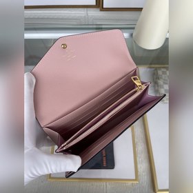 LV Конверт-кошелек Sarah, модель M61182, розовый  Этот бумажник 