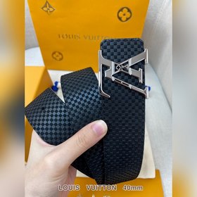 LV Кожаный ремень из цельного литого металла, кожа оригинального