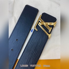 LV Кожаный ремень из цельного литого металла, кожа оригинального
