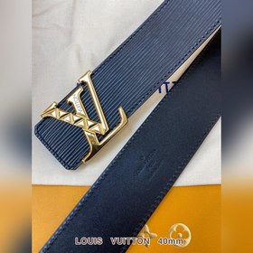 LV Кожаный ремень из цельного литого металла, кожа оригинального