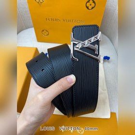 LV Кожаный ремень из цельного литого металла, кожа оригинального