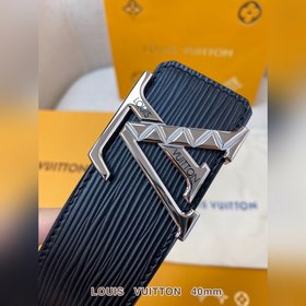 LV Кожаный ремень из цельного литого металла, кожа оригинального 