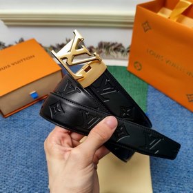 Lv Louis Vuitton Верх из телячьей кожи с классическим узором LV