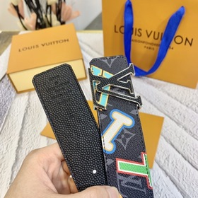 LOUIS VUITTON Модный универсальный ремень Ширина 4,0 см, все разм