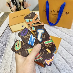 LOUIS VUITTON Модный универсальный ремень Ширина 4,0 см, все разм