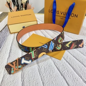 LOUIS VUITTON Модный универсальный ремень Ширина 4,0 см, все разм