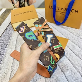LOUIS VUITTON Модный универсальный ремень Ширина 4,0 см, все разм