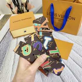 LOUIS VUITTON Модный универсальный ремень Ширина 4,0 см, все разм