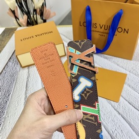 LOUIS VUITTON Модный универсальный ремень Ширина 4,0 см, все разм