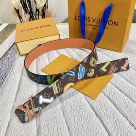 LOUIS VUITTON Модный универсальный ремень Ширина 4,0 см, все разм