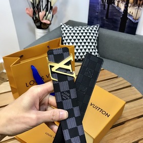 LOUIS VUITTON Модный универсальный ремень Ширина 4,0 см, все разм