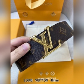 LOUIS VUITTON Модный универсальный ремень Ширина 4,0 см, все разм