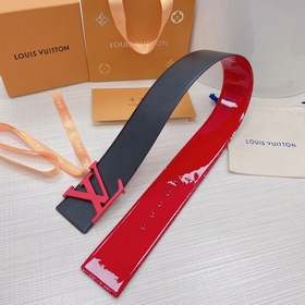 LOUIS VUITTON Ремень с медной пряжкой LV Ширина 7,0 см
