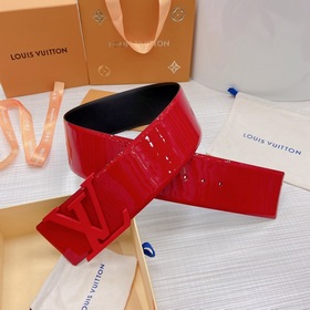LOUIS VUITTON Ремень с медной пряжкой LV Ширина 7,0 см