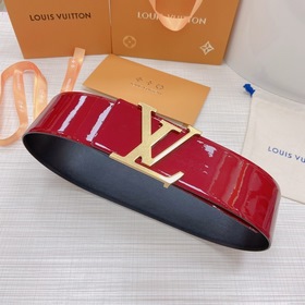 LOUIS VUITTON Пояс медной пряжкой LV Ширина 7,0 см