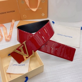 LOUIS VUITTON Пояс медной пряжкой LV Ширина 7,0 см