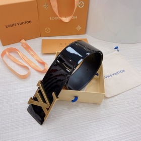 LOUIS VUITTON Пояс медной пряжкой LV Ширина 7,0 см