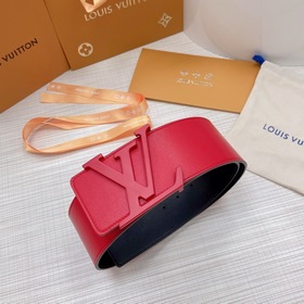 LOUIS VUITTON Ремень с медной пряжкой LV Ширина 7,0 см
