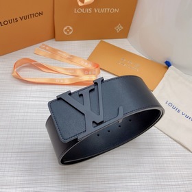 LOUIS VUITTON Ремень с медной пряжкой LV Ширина 7,0 см