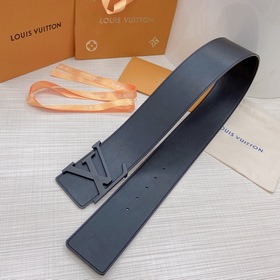 LOUIS VUITTON Ремень с медной пряжкой LV Ширина 7,0 см
